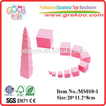 Montessori Spielzeug Pink Tower